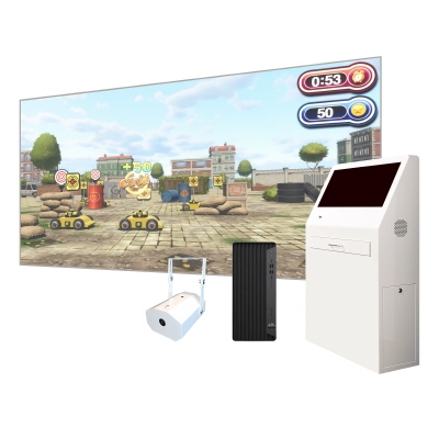 XR Shooting (Kiosk, camera sensor, screen, gun)