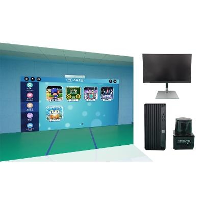XR Screen (Kiosk, LiDAR Sensor, Screen)